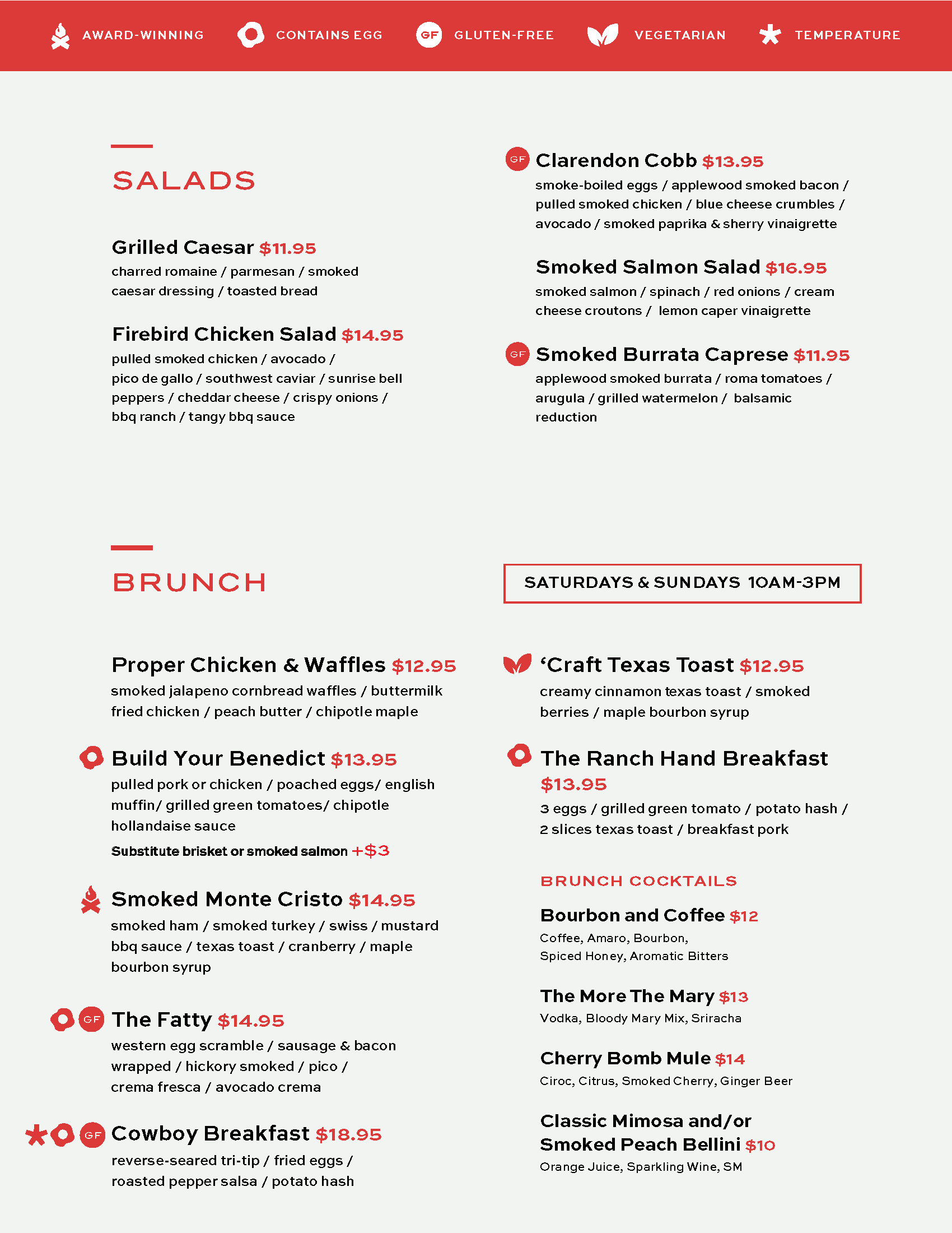 MENU Smokecraft Modern Barbecue