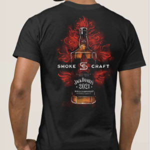 Smokecraft 2021 Jack Daniel’s World Championship Invitational Barbecue Limited Edition T-Shirt