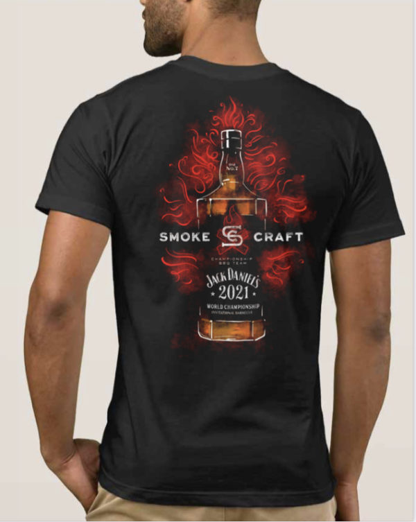 Smokecraft 2021 Jack Daniel’s World Championship Invitational Barbecue Limited Edition T-Shirt