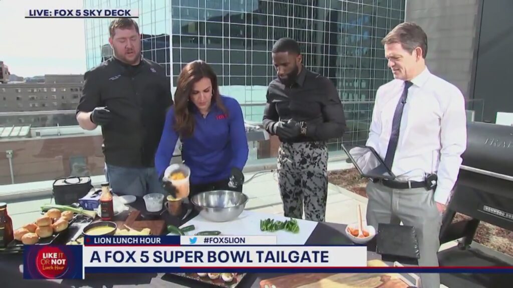 Article image from FOX 5 Washington DC: Making sliders, jalapeno poppers for FOX 5's Super Bowl tailgate