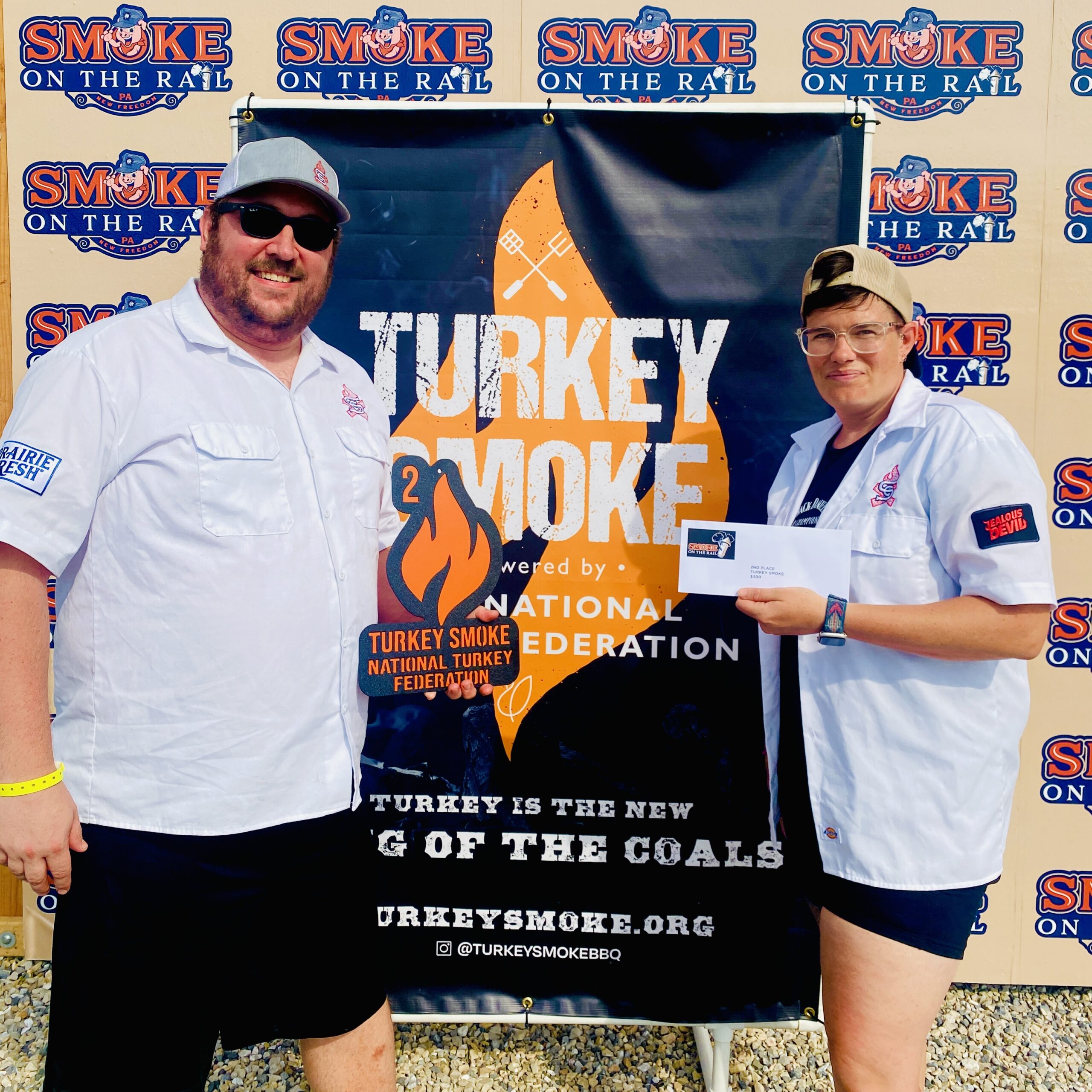 Turkey Smoke 2nd Smoke on Rail Square